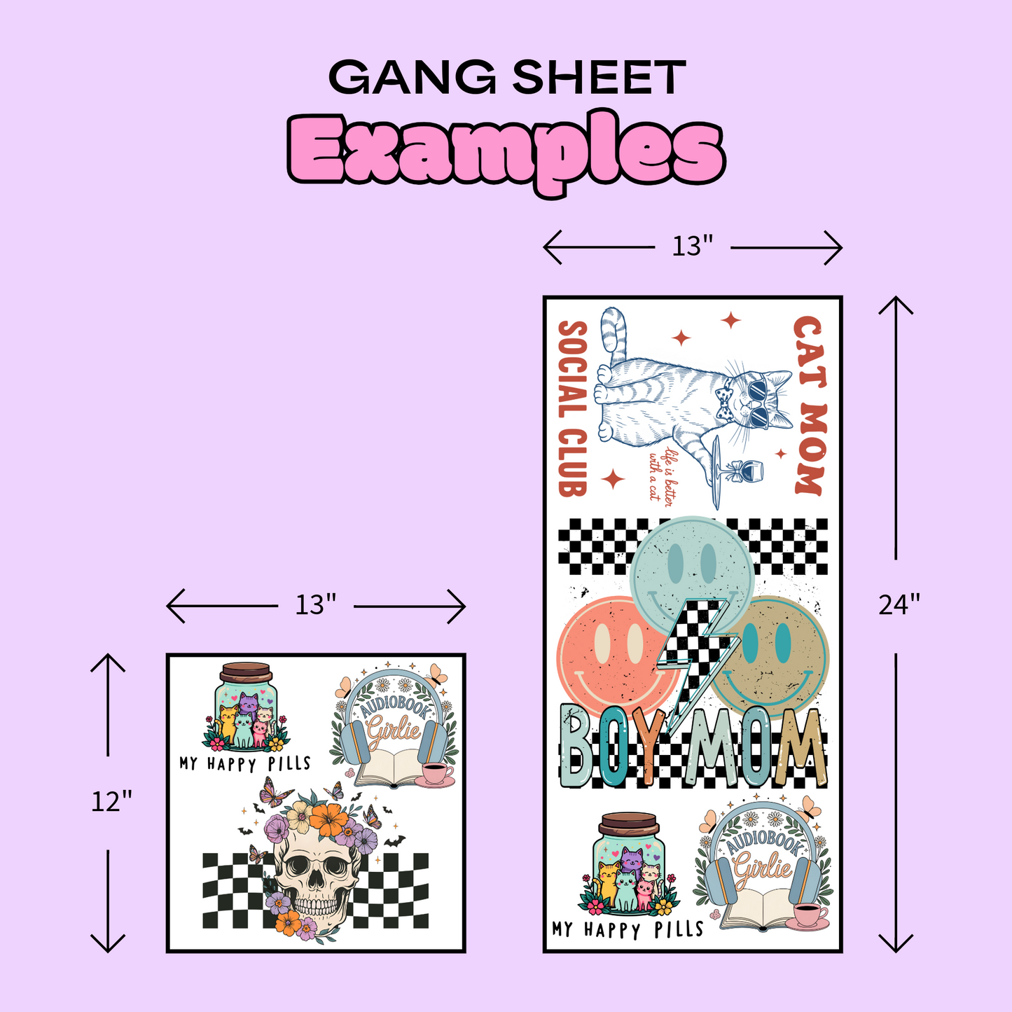 DTF Gang Sheet Builder – Easy Upload & Layout Tool | 13” Wide