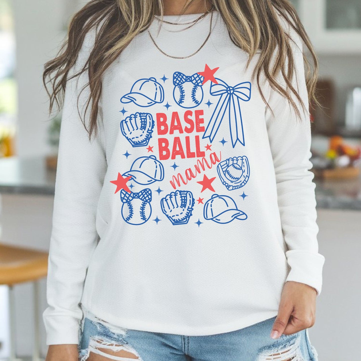 baseball-mama-bows-red-lettering-blue-collage-dtf-transfer-tee-hoodie