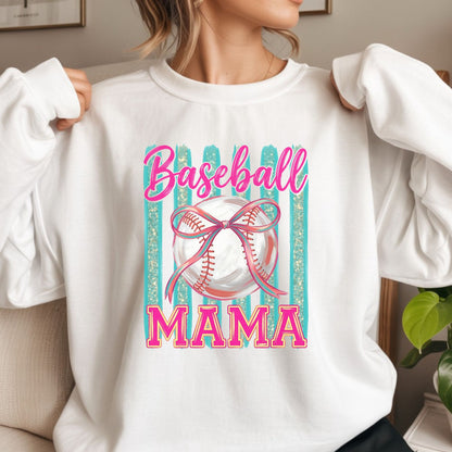 baseball-mama-turquoise-stripes-dtf-transfer-tee-hoodie
