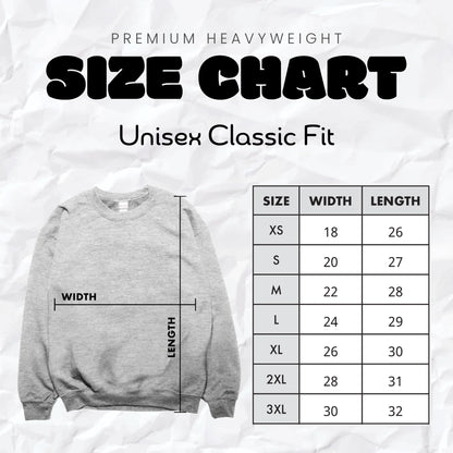 Custom Crewneck – Upload Your Artwork | Classic Fit Sweatshirt